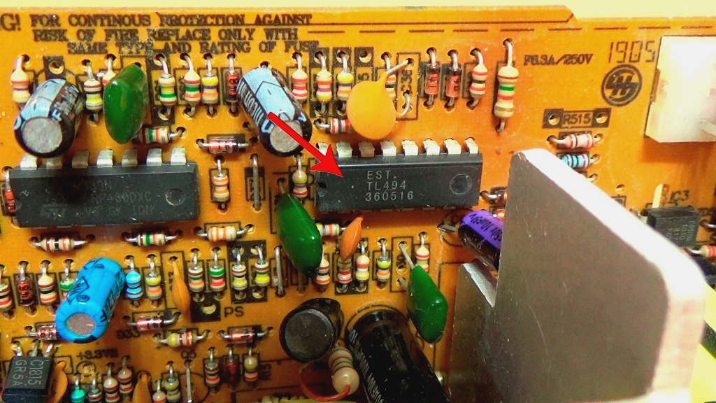 TL494 çipine dayalı bilgisayar güç kaynağı TL494 çipine dayalı bilgisayar güç kaynağı